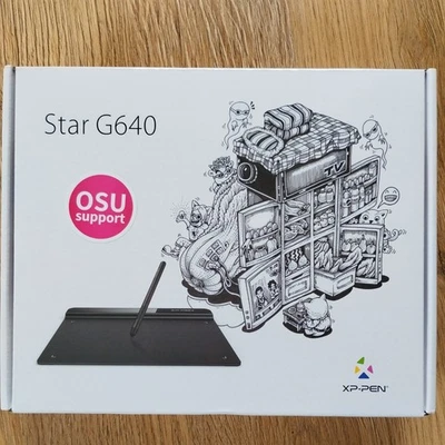 XP-PEN STAR G640 6x4 Zoll Digitales Grafiktablett - USB - WIN/MAC - TOP ZUSTAND! - Bild 1 von 2