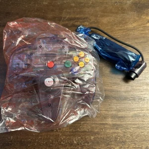 Totalmente Nuevo - Controlador Nintendo 64 N64 Púrpura Atómico - Original OEM - Auténtico - Imagen 1 de 5