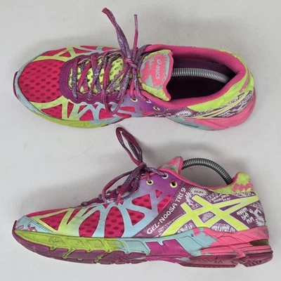 ASICS Mujer Gel Noosa TRI 9 Talla 11 T458Q Triatlón Entrenamiento Correr Atlético Foto 1 de 4