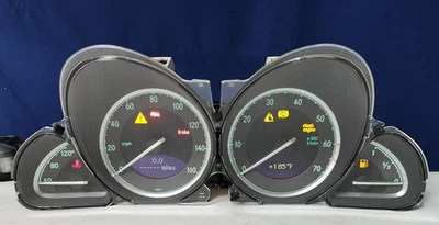 🏅 Velocímetro cuadro de instrumentos Mercedes SL500 SL550 SL63AMG 1994-2012 🏅 Foto 1 de 4