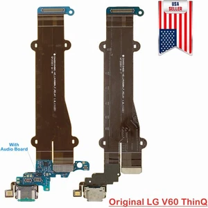 OEM USB Charging Port Flex Cable + Mic /Board For LG V60 ThinQ 5G V600AM V600TM - Picture 1 of 4