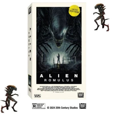 NEW Alien: Romulus Limited Edition VHS 20th Century Studios Release 2024 In Hand - Image 1 of 3