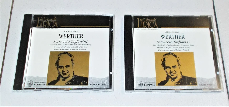 2 Cd Massenet WERTHER Ferruccio Tagliavini Molinari Pradelli LA GRANDE LIRICA - Immagine 1 di 1