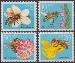 F-EX25635 GERMANY DDR MNH 1990 INSECT BEE ABEJAS ENTOMOLOGY   - Picture 1 of 1