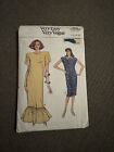 Vogue 9900 Easy Sewing Pattern Crafts Size 12 14 16 Dress