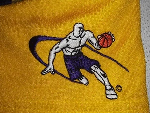 Vintage And1 Shorts Mens Large Yellow Basketball Performance Lounge - Picture 1 of 9