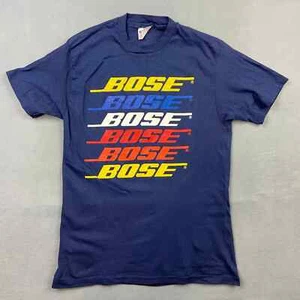 Vintage 70s 80s Bose Audio Speakers T-Shirt Single Stitch - Picture 1 of 11