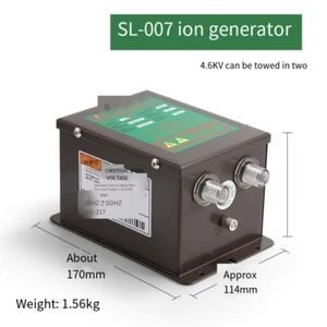 Generatore Ionizzatore Alta Tensione 4.6KV Eliminatore Elettrostatico Statico Anti Stati - Foto 1 di 9