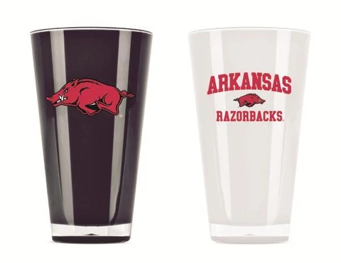 Arkansas Razorbacks Insulated Tumbler Cup FREE SHIP 2 pack NCAA Licensed Cover