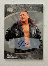 2021 Upper Deck AEW Spectrum Chris Jericho Autograph Auto Card