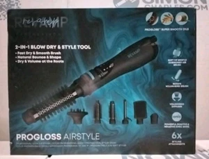 REVAMP Deepform 2-in-1 Dry & Style Hot Air Styler RRP £99.99 - Picture 1 of 1