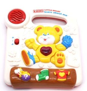 Vtech Little Smart Learn About Me Bear Toy Talking, Musical, Light up - Picture 1 of 4