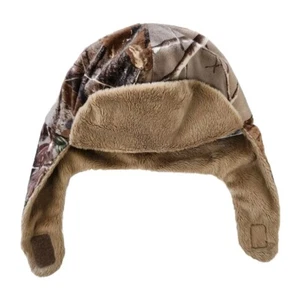 Säugling Baby Junge Camouflage Fleece gefütterte Trapper Mütze Kappe Winter warm Ohrenklappen - Bild 1 von 9