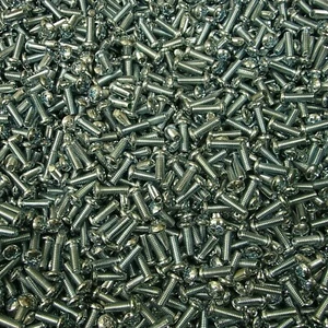 (2,000) #8-32 X 1/2" Phillips Pan Head Machine Screw Zinc Plated - Picture 1 of 5