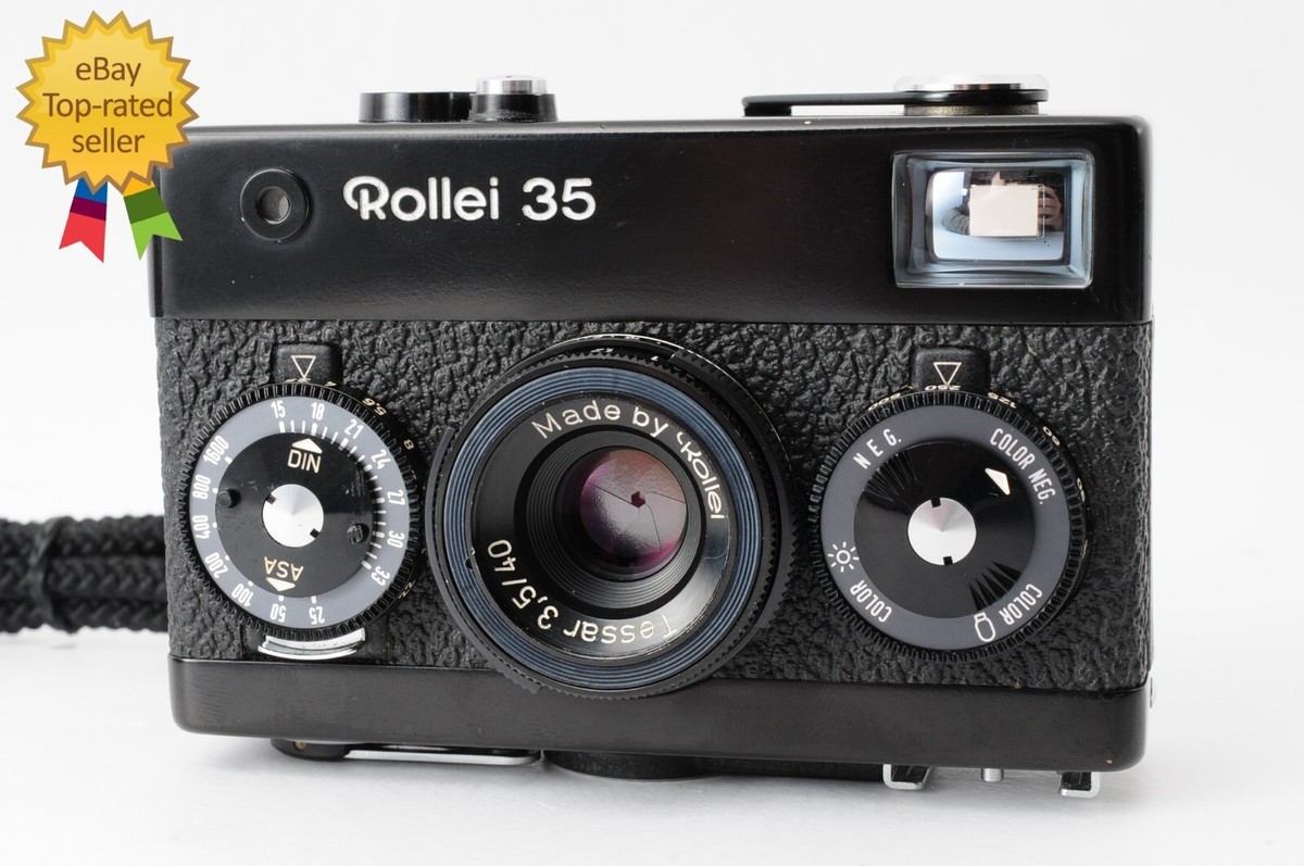 ☆完動品☆ Rollei 35 Tessar 40mm F3.5 黒 8159 Rollei 35 ブラック Tessar 40mm F3.5
