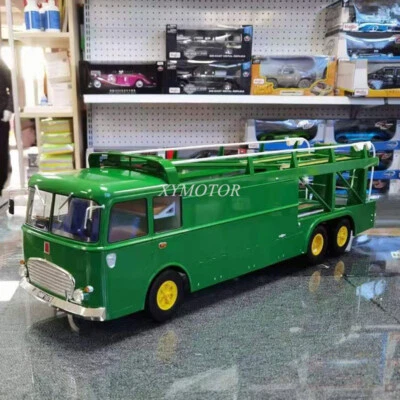 Norev 1:18 Fiat Bartoletti 306/2 David Piper Racing 1970 transport Model Car Toy - Image 1 of 4