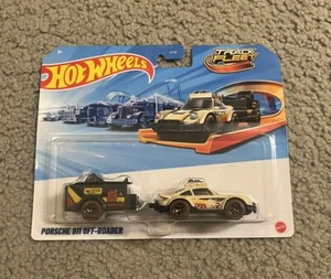 Hot Wheels Track Fleet Porsche 911 Off Roader 1:64 Hauler New Sealed SHIPS TODAY - Picture 1 of 2