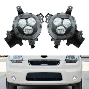 1 Pair ABS LED Front L+R Daytime Running Lights DRL For KIA Soul 2017 2018 2019 - Picture 1 of 11