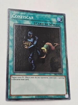 Confiscation●YUGIOH●SRL-25TH●PORTUGUESE●SUPER RARE●2023●MINT●DR239 - Image 1 of 2