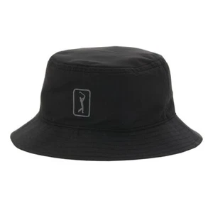 PGA TOUR Golf Reversible Bucket Hat Caviar - Picture 1 of 4