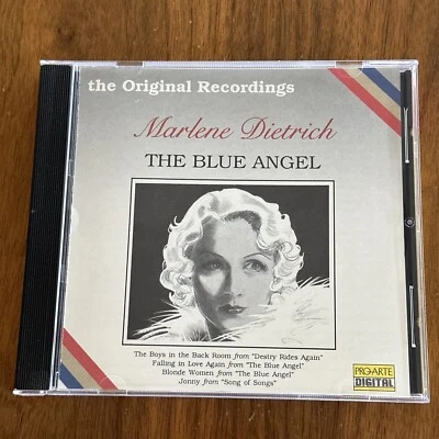 The Blue Angel by Marlene Dietrich (CD, 1990, Pro-Arte) - Imagem 1 de 3