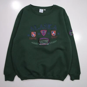 Princess Cruises Small Vtg Alaska Embroidered Pullover Crewneck Sweatshirt - Picture 1 of 14