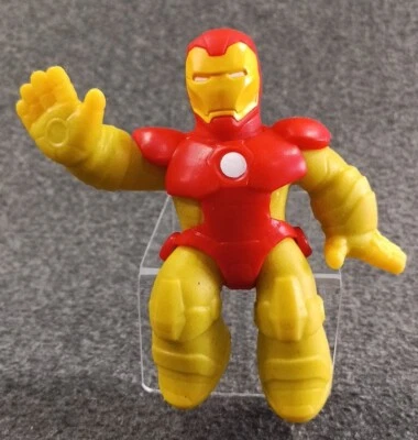 Marvel Heroes Of Goo Jit Zu The Invincible Iron Man Squishy Gooey Stretchy 5" - Imagem 1 de 4