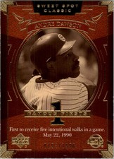 2004 Sweet Spot Classic Baseball Card #92 Andre Dawson FF/1990