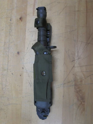 Phrobis III M9P5 lâmina fixa militar/serra dente e bainha (1989)- EUA-NOS (Gen 5) - Imagem 1 de 4