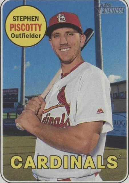 2018 Topps Heritage - Stephen Piscotty #116