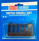 Peco Lectrics PL-27 Switch Console Unit. Unopened.