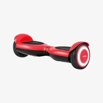 Jetson JPRISM Prisma Autoequilibrado Scooter Hoverboard Llantas Brillantes, Rojo Foto 1 de 4