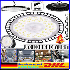 400W UFO LED Hallenleuchten Werkstatt Industrie Deckenstrahler Hallenbeleuchtung