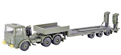 Kibri 18024 German Military Man With Flat Bed Trailer, Function Kit, H0 - image 1 of 2
