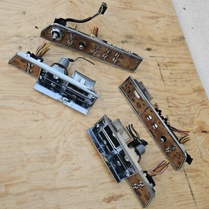 OEM 1980-1989 Lincoln Town Car Complete Window Lock Switch Set of 4 - Picture 1 of 19