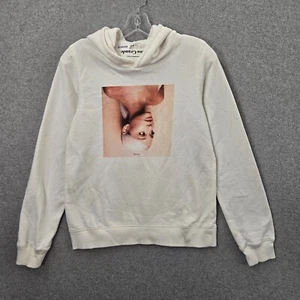 Ariana Grande Sweetener Girls Sweater 20 White 2018 Logo Graphic Pullover READ - Picture 1 of 9