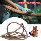 Branch With Sunction Cups Simulation Jungle Vine Pet Habitat Decor PU Leather