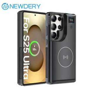 S25Ultra Wireless Battery Case For Samsung S25 Ultra Power Bank Case 10000mAh - Picture 1 of 9