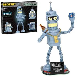 Futurama Bender Brick Building Kit, Sci-Fi Collectible brand new sealed in hand - Picture 1 of 1
