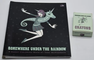 TARA MCPHERSONS SOMEWHERE UNDER THE RAINBOW COLORING KIT - BOOK/MARKERS VHTF - Picture 1 of 11