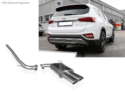 Performance Exhaust System from Cat for Hyundai Santa Fe 4x4 Tm Since Year - Image 1 of 4