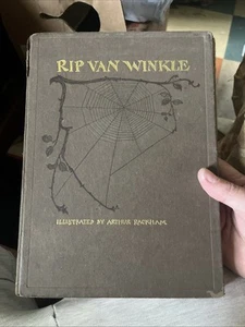 Rip van Winkle von Washington Irving & Arthur Rackham 1916 W. Heinemann 24 Teller - Bild 1 von 21