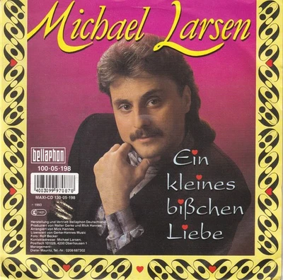 -0537- Michael Larsen - Ein kleines bißchen Liebe -7"- Single- Promo-Sheet -vg++ - Bild 1 von 3