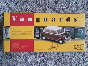 Vanguards Austin Mini Cooper S VA02533 Steve Mcqueen - Picture 1 of 9
