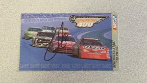 Kevin Harvick signiert 2003 Brickyard 400 Ticket Stub NASCAR Indianapolis Gewinner  - Bild 1 von 1