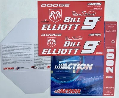 Dodge Bill Elliott #9 2001 acción 1:24 diecast *solo en caja* Foto 1 de 2
