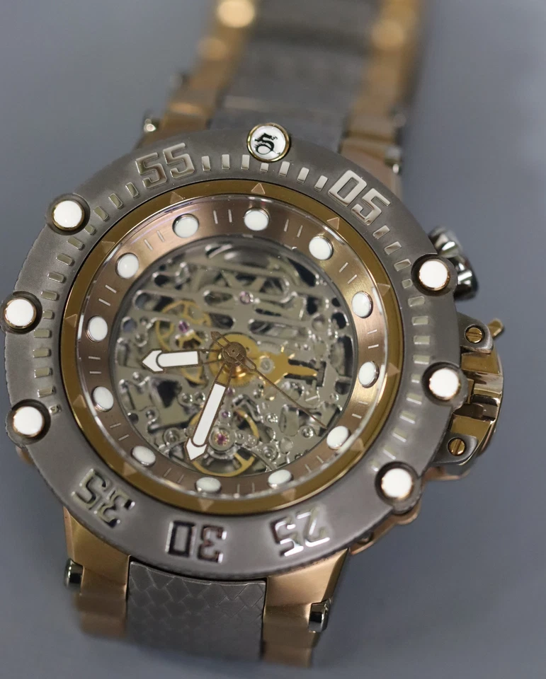 INVICTA Subaqua Hombre 52mm Acero Inoxidable Titanio Dial 7500 Automático 36653. Foto 1 de 4