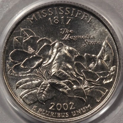 2002-P Mississippi State Quarter PCGS MS-68 - Old Series Holder! - Image 1 of 4
