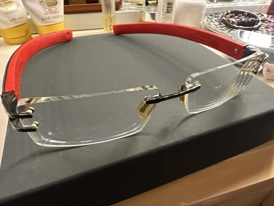 TAG Heuer L-Type Glasses calfskin leather, titanium, elastomer, carbon fiber - Image 1 of 4