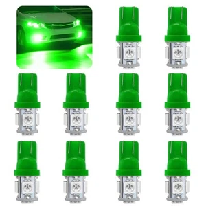 10PCS 194 LED Light Bulb, 6000K T10 168 W5W 2825 5SMD 5050 Chips LED Replacem... - Picture 1 of 6